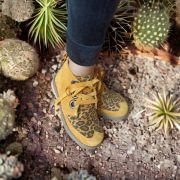 Botín mostaza reno chita