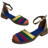 Sandalia multicolor