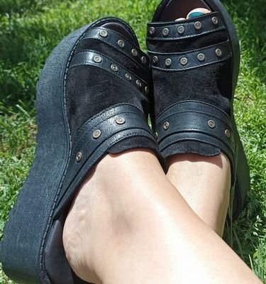 Sandalia negro reno pla